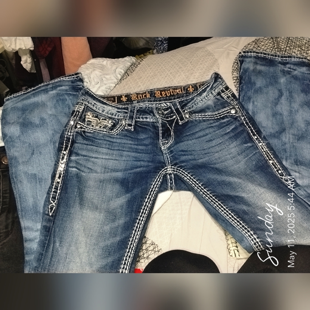 Size 24 rock revivals boot cut